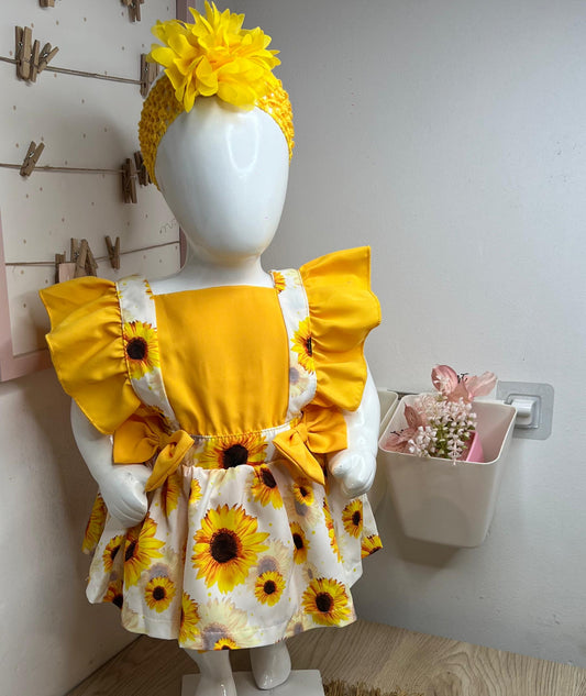 BODYVESTIDO DE GIRASOLES
