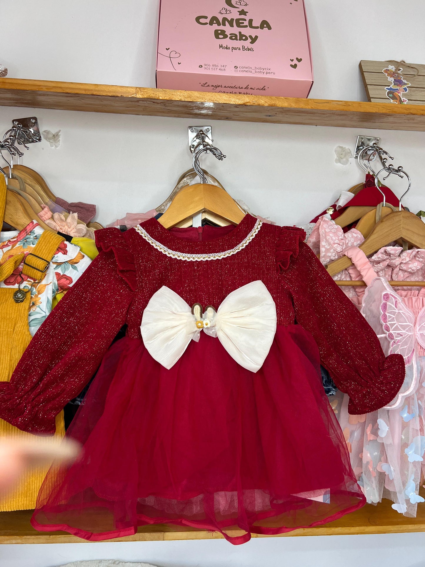 VESTIDO RED LAZO