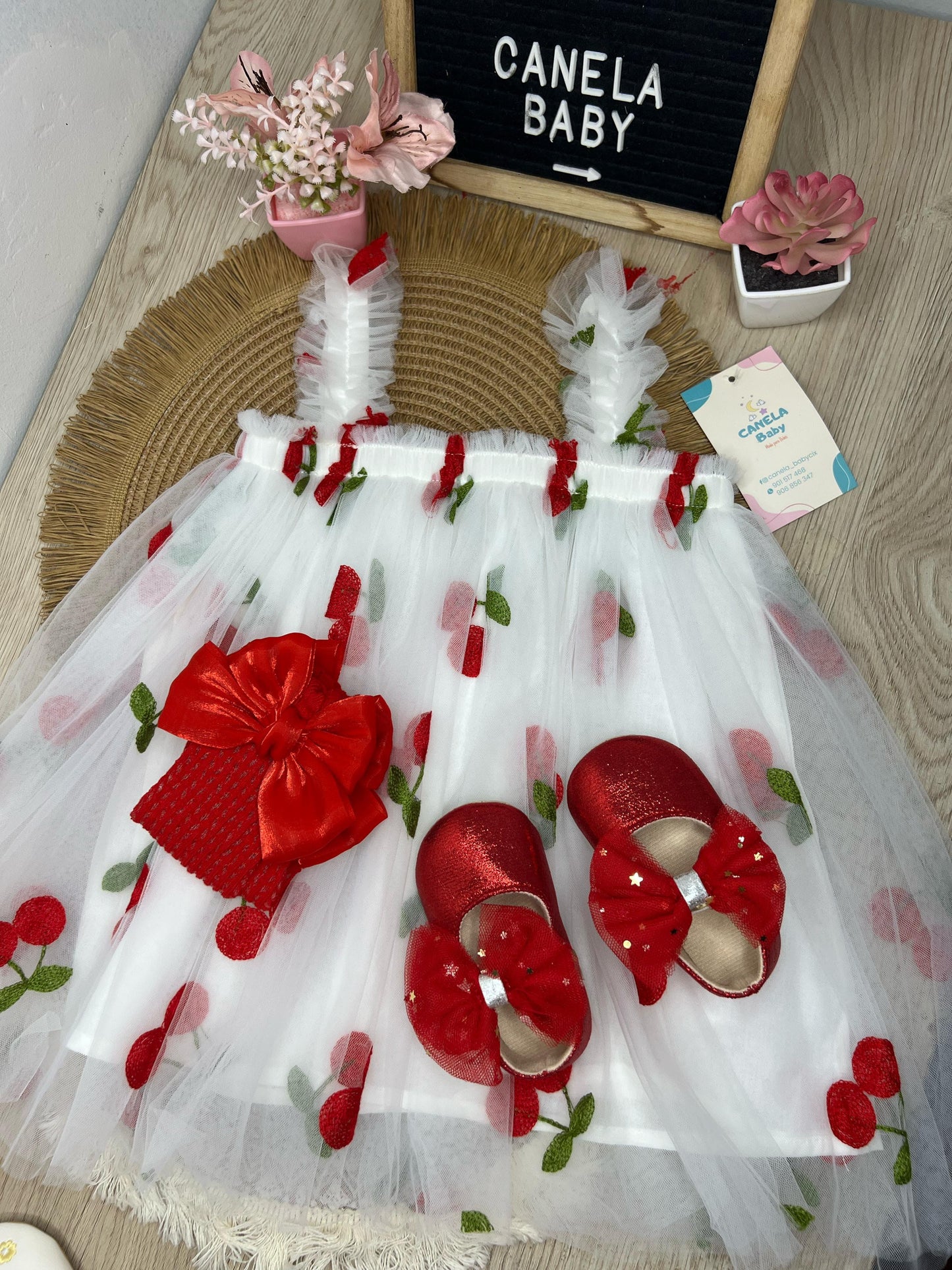 VESTIDO CEREZAS
