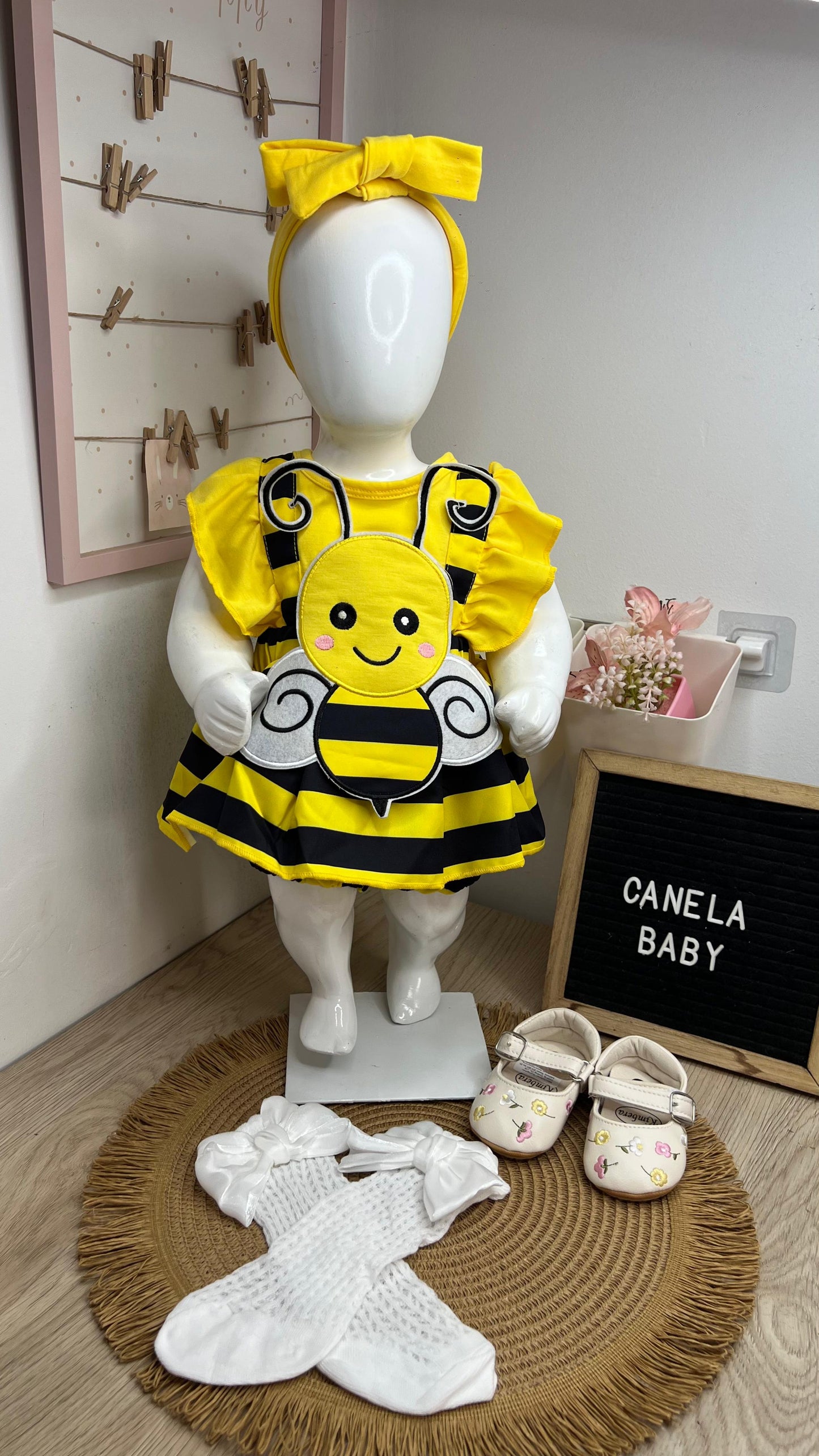 BODYVESTIDO DE ABEJITA