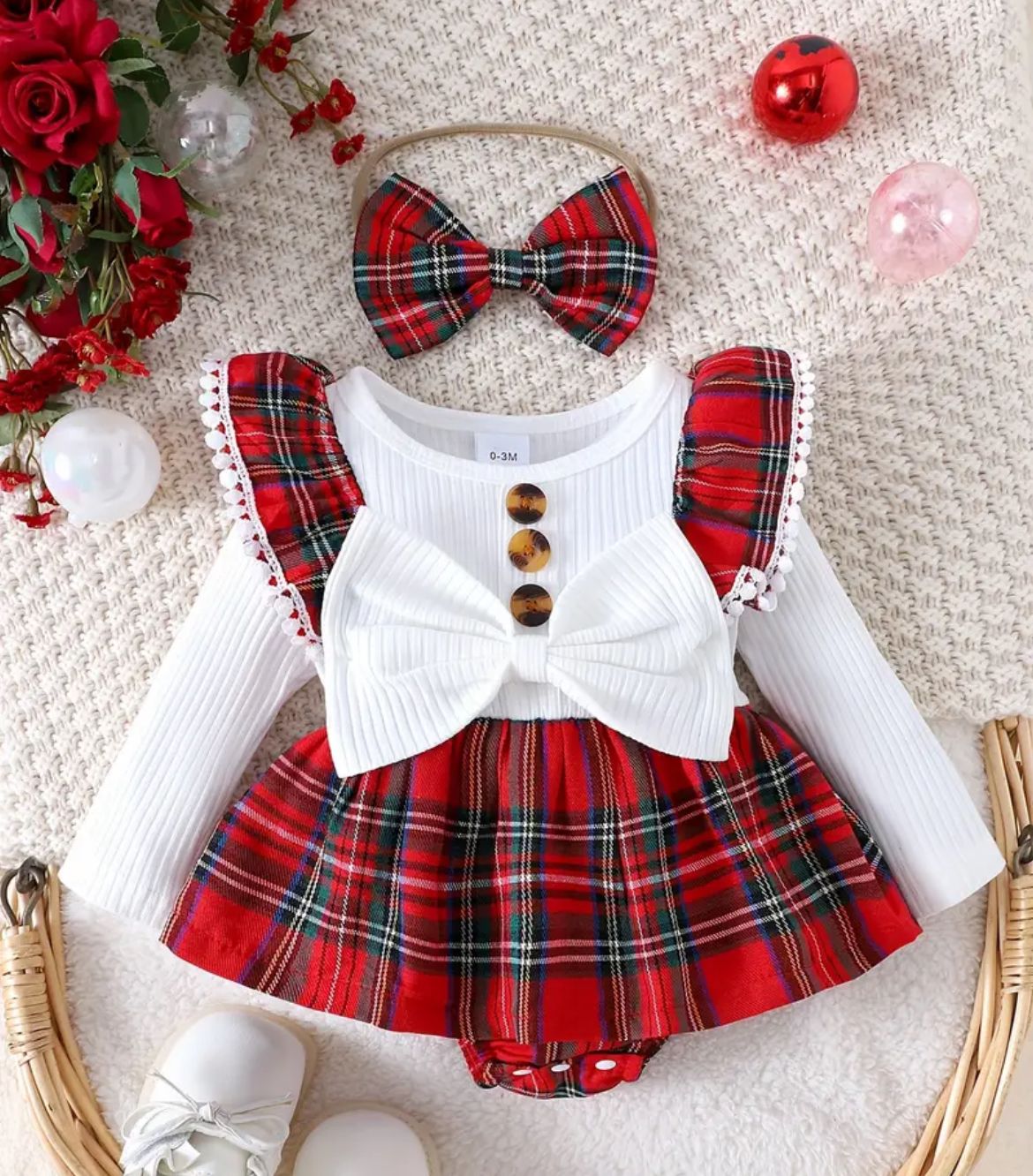 BODYVESTIDO ESCOCÉS