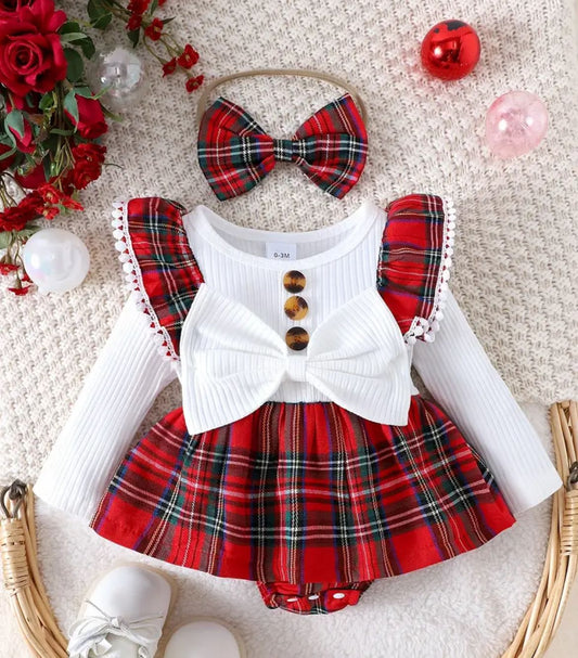 BODYVESTIDO ESCOCÉS