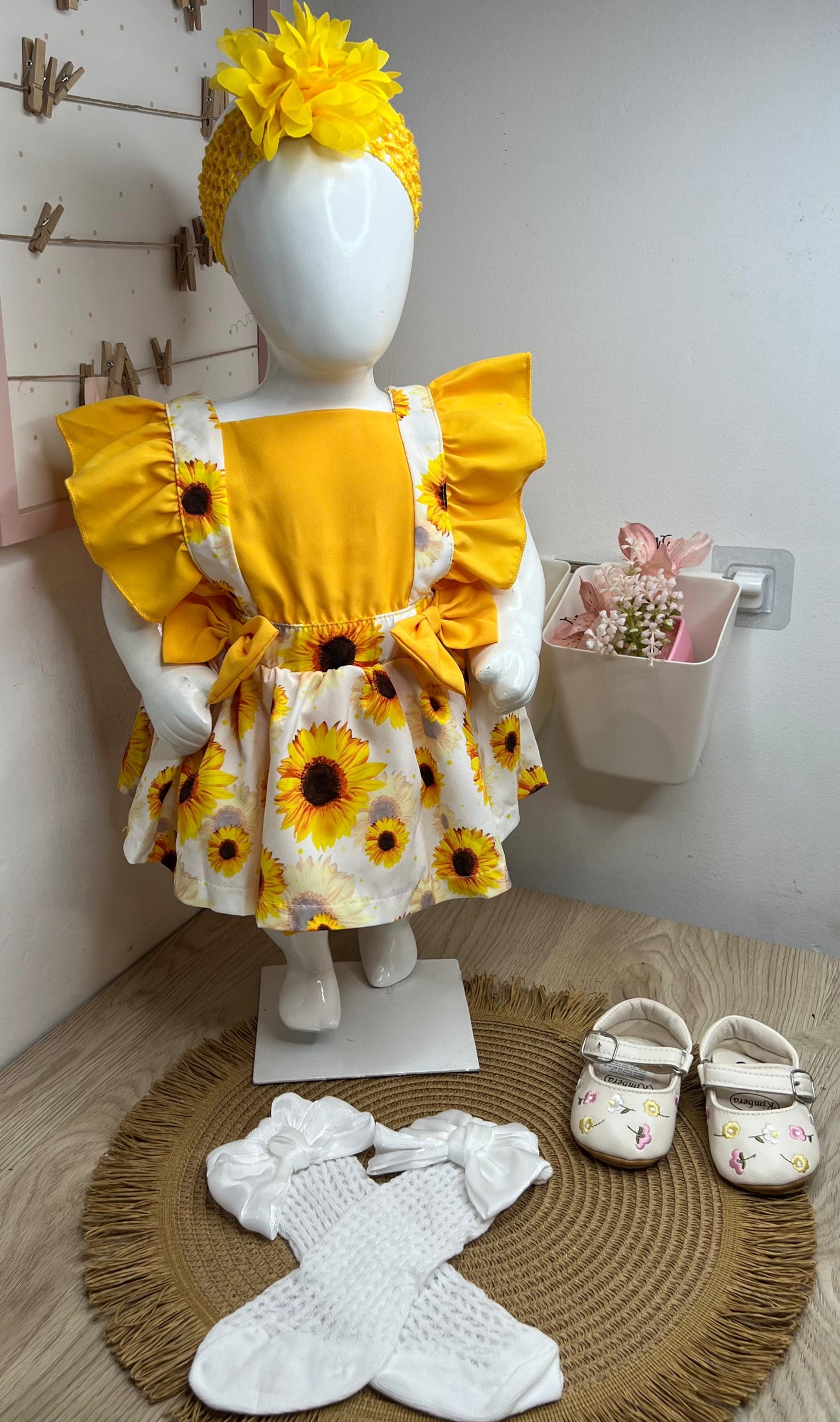 BODYVESTIDO DE GIRASOLES