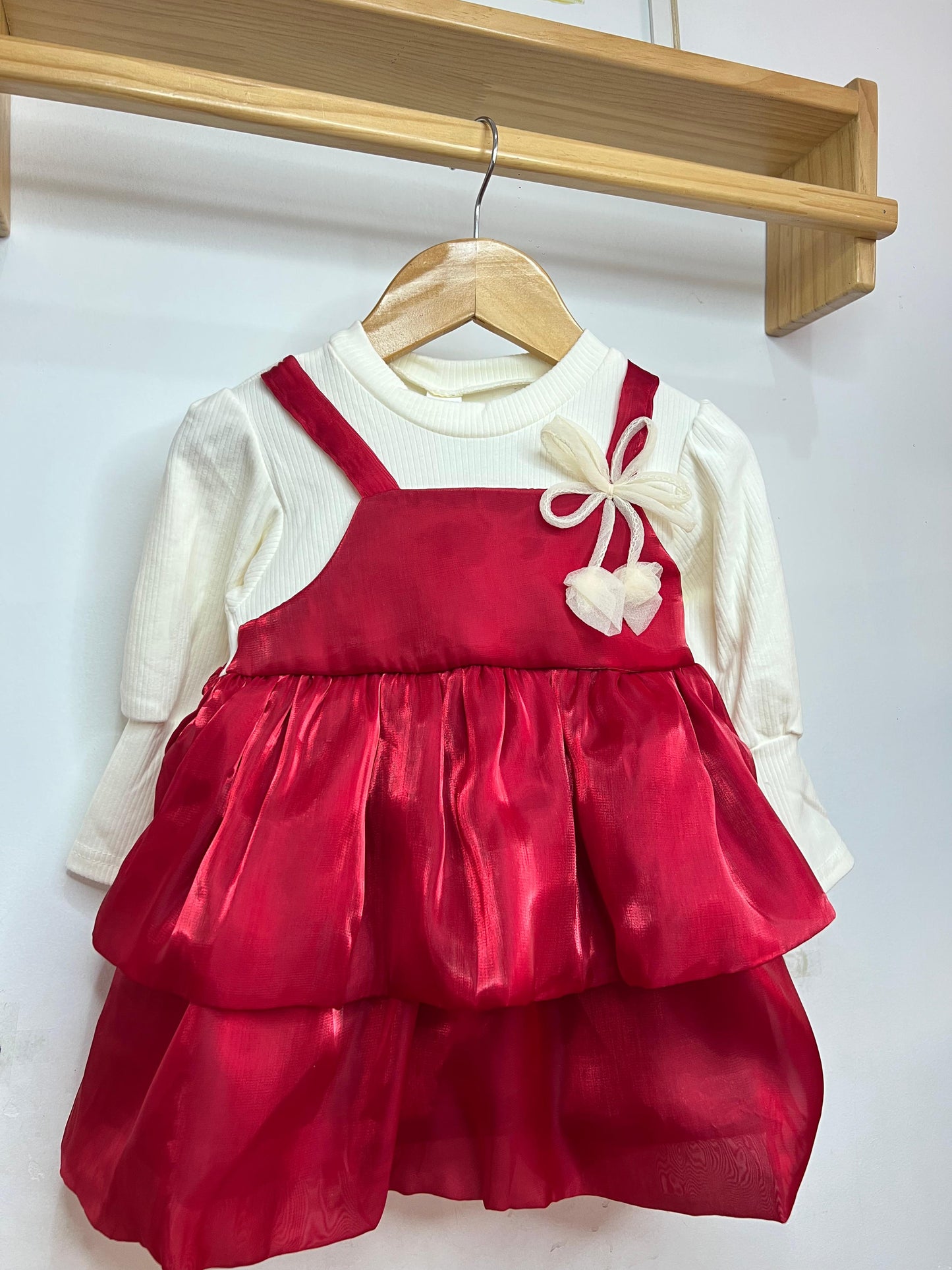 VESTIDO RED MANGA LARGA