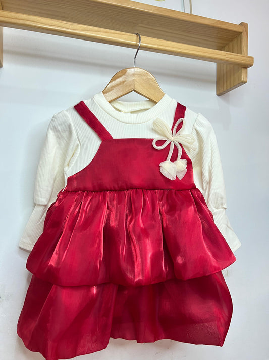 VESTIDO RED MANGA LARGA