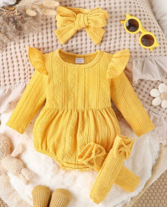 BODYSUIT YELLOW