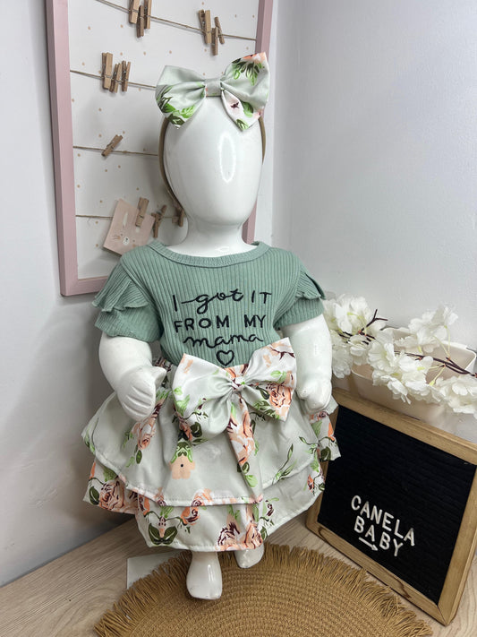BODYVESTIDO FLORES