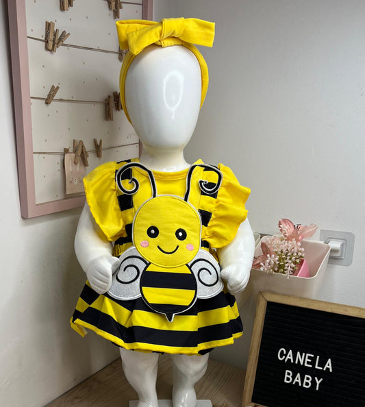 BODYVESTIDO DE ABEJITA