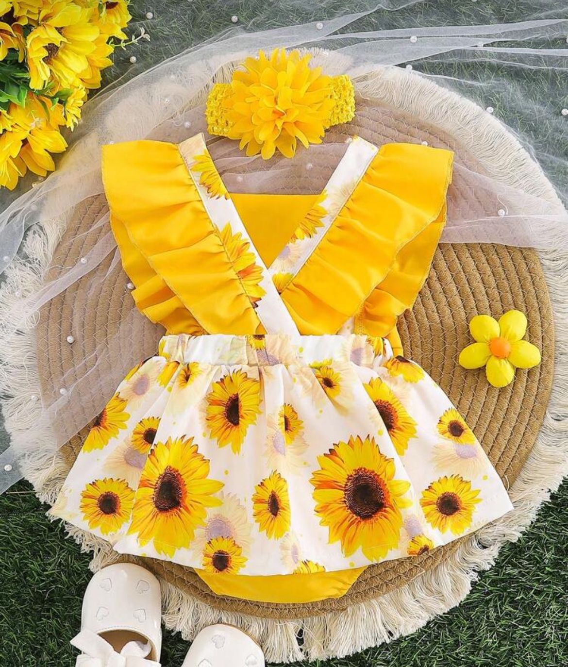 BODYVESTIDO DE GIRASOLES