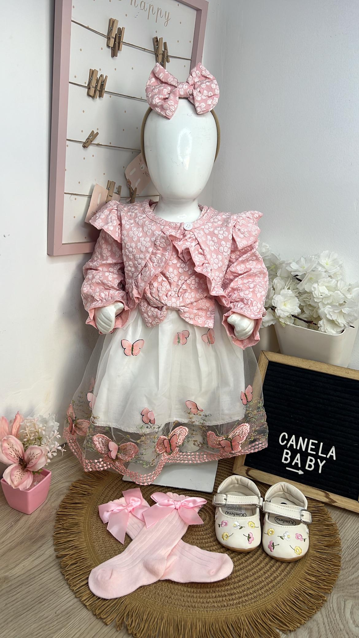 VESTIDO DE MARIPOSA