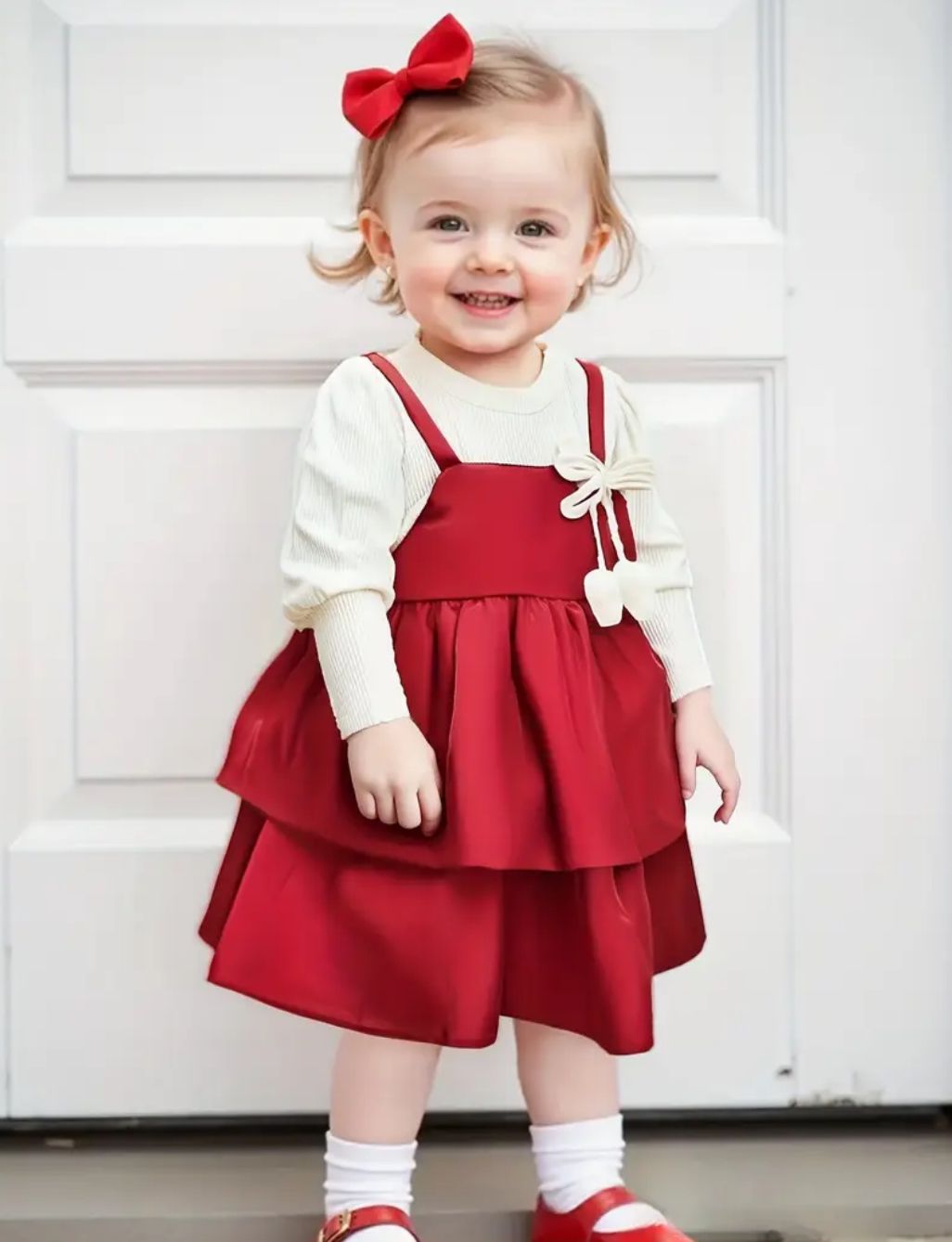 VESTIDO RED MANGA LARGA